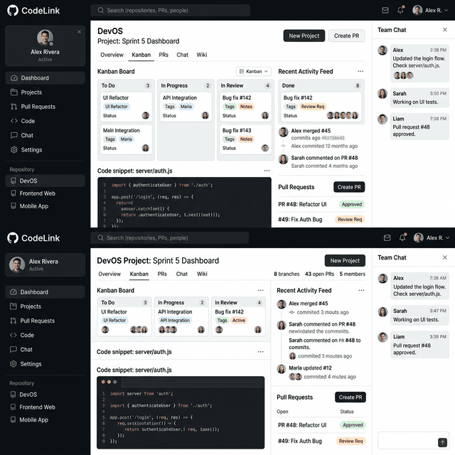 Developer Collaboration Platform preview